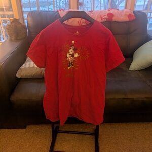 Charming Red Disney Graphic Tee